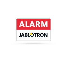 SAM-252.21 Samolepka vnější ALARM Jablotron